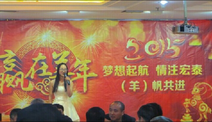 2015年盐城宏泰年会聚餐活动报道